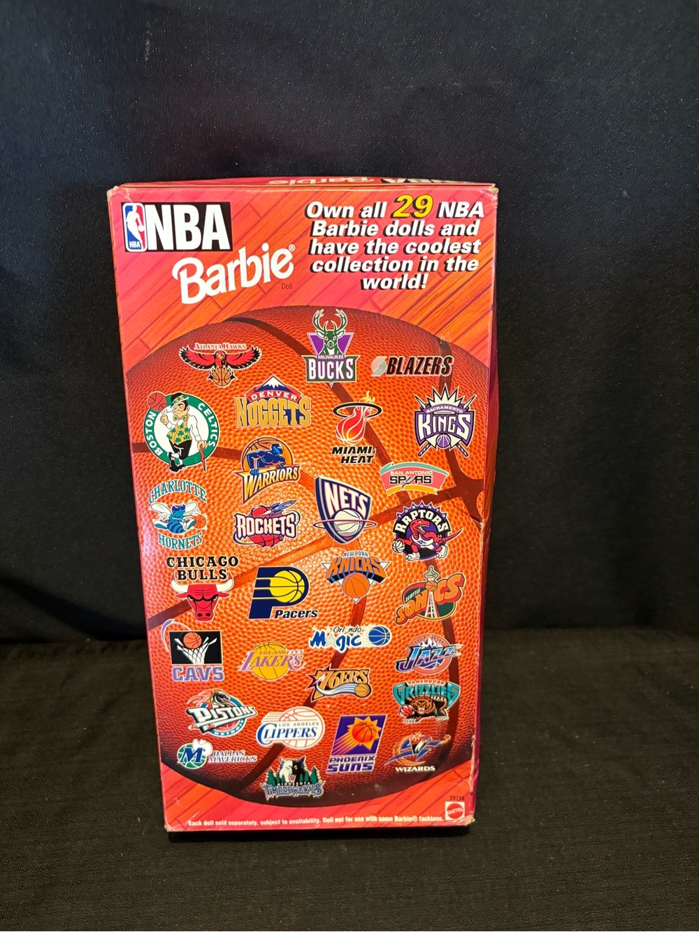 Barbie Doll Seattle Sonics Basketball 1998 Mattel # 20718 Box Dented See Photos - Picture 7 of 9